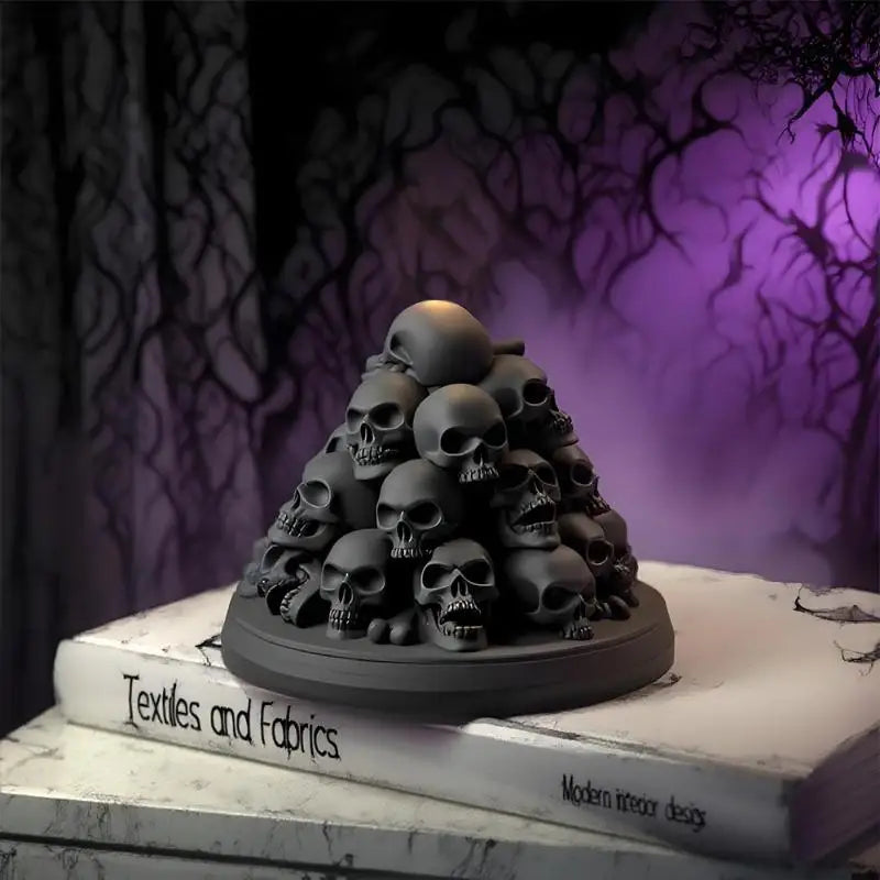 Halloween Skull Candle Mold Silicone 3D For DIY Epoxy Resin