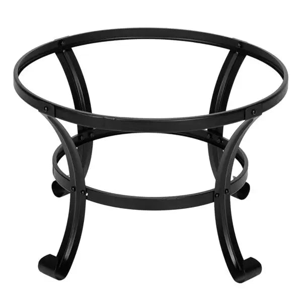 22 Inch Curved Feet Iron Brazier Wood Burning Fire Pit