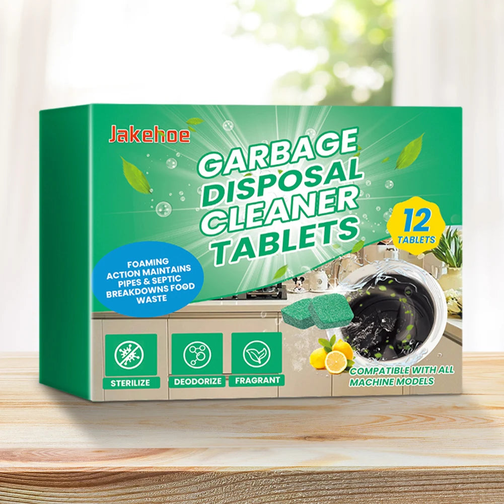 Garbage Disposal Cleaner Deodorizer Tablets Kitchen Sink