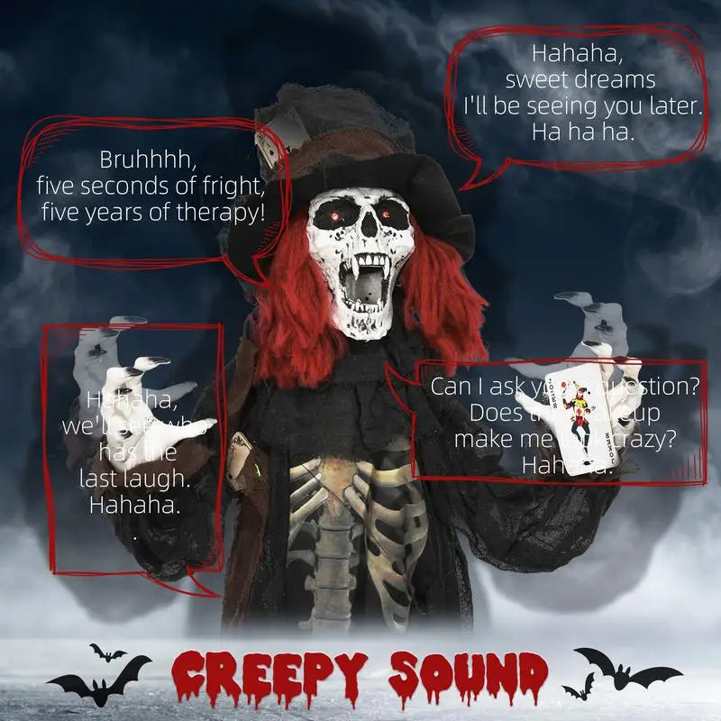 Life Size Outdoor Halloween Zombie Animatronic With Sound