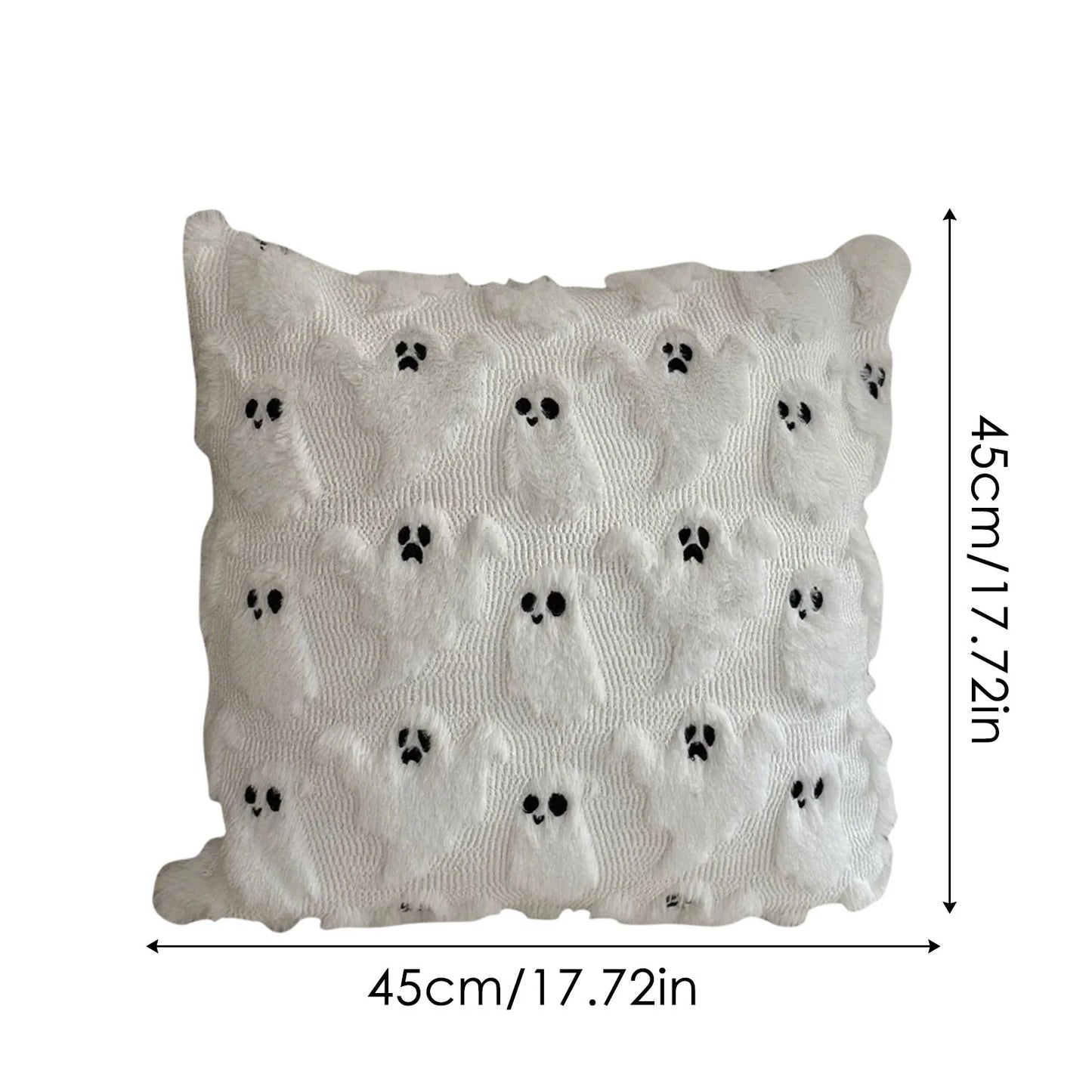 2025 Halloween Printed Square Pillowcase Pillow Cover
