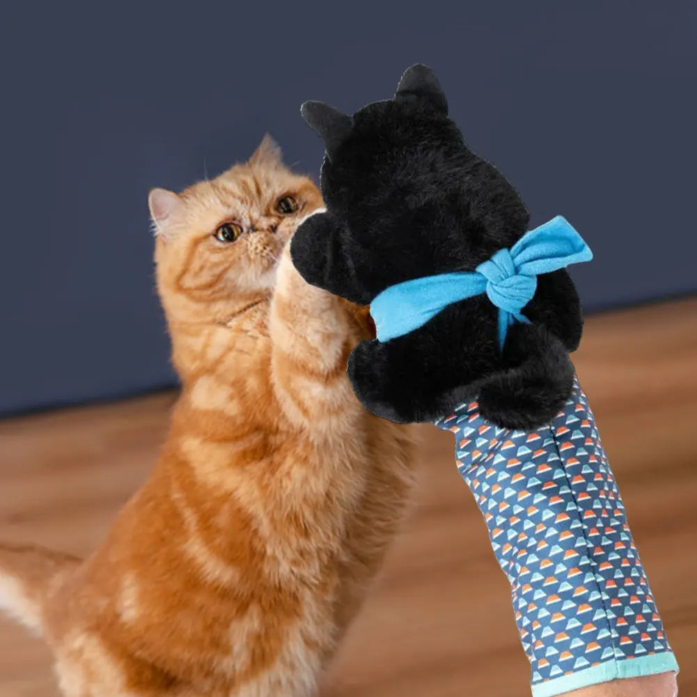 Cats Puppet Wrestler Hand Puppet Plush Toy Safe Indoor Play