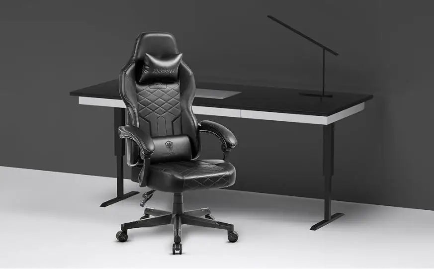Dowinx Gaming Chair With Pocket Spring Cushion High Back PU Leather 350LBS