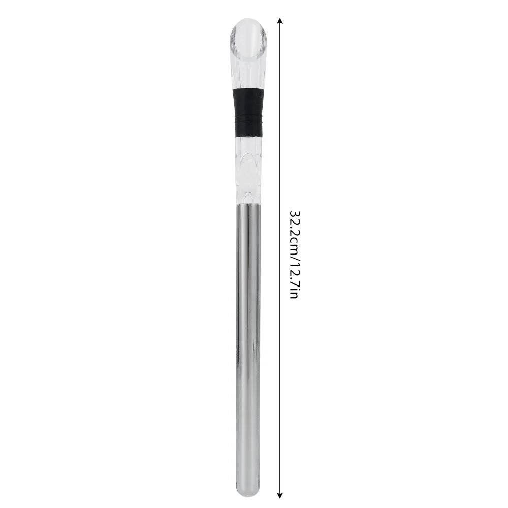 Stainless Steel Wine Bottle Cooling Rod Aerator Pourer