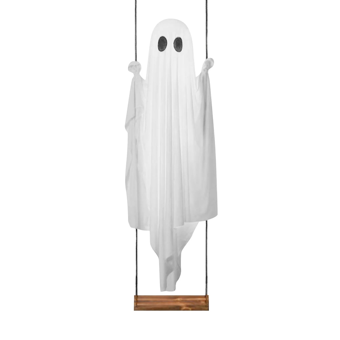 Halloween Hanging Swing 5ft With String Lights Decoration