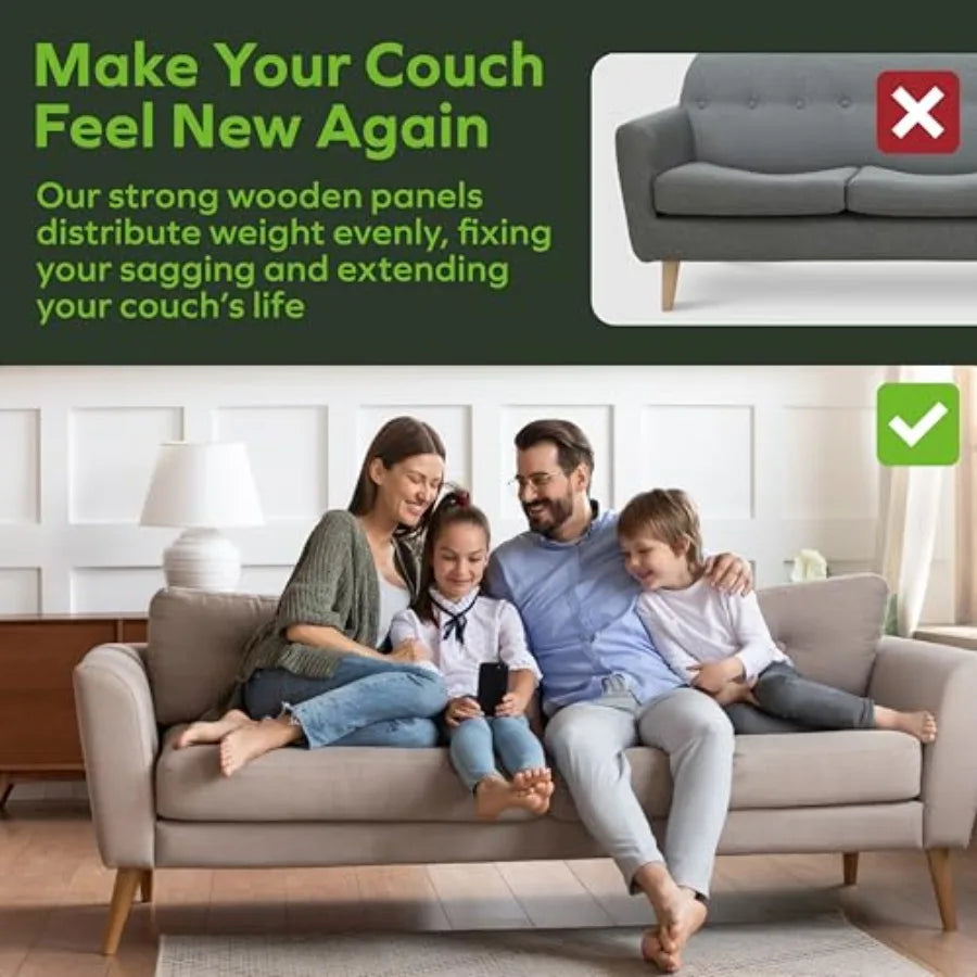 Heavy Duty Couch Cushion Support Board For Sagging Sofas 27 By 58-67 Inches Wood