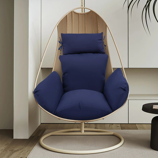 Solid Color Hanging Swing Egg Chair Cushion Durable Sofa Cushion Hanging Basket Swing Cushion Removable and Washable