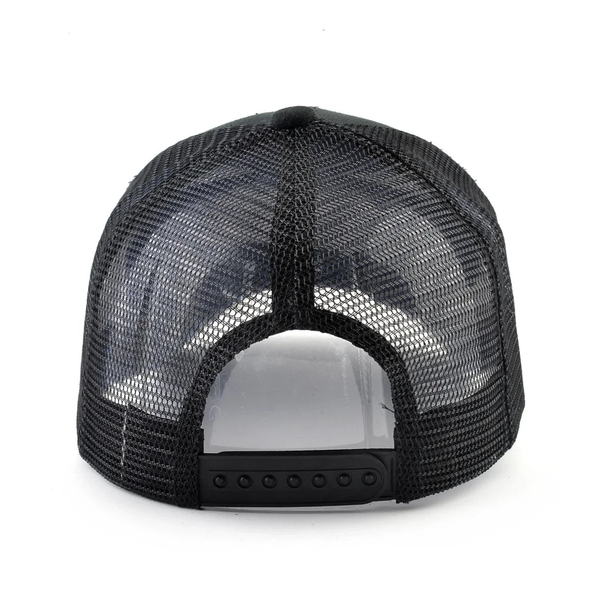 Unisex Embroidered Goat Patch Trucker Cap Four Seasons Snapback Baseball Hat