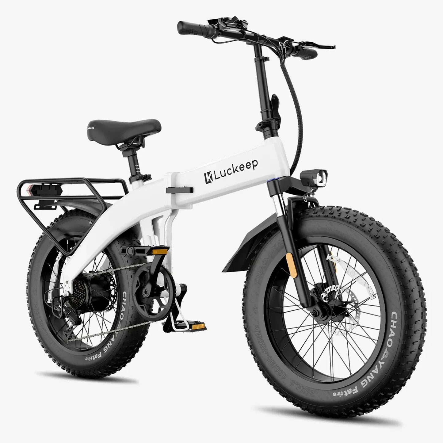 Luckeep X1 Fold Electric Bike 1400W Peak Motor 48V 15Ah Battery 20 Inch Fat Tire