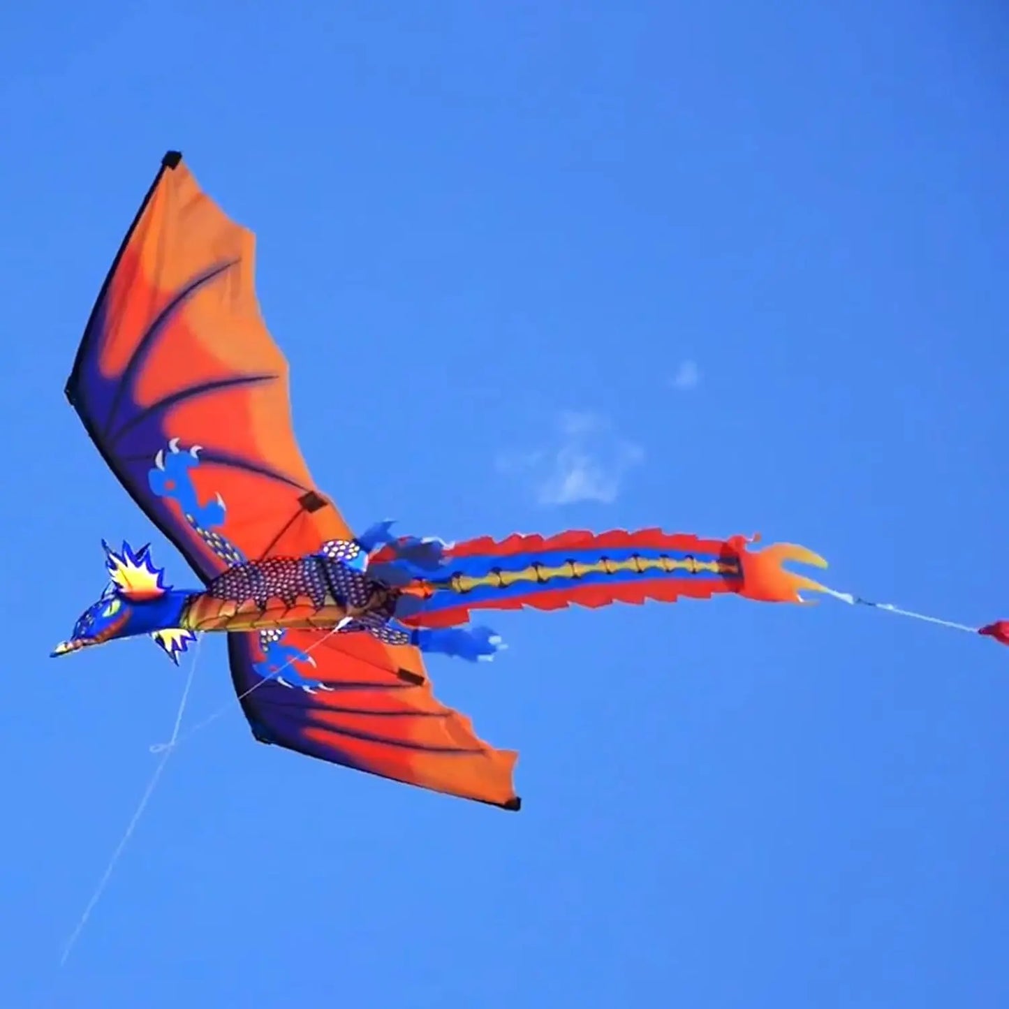 Classic Dragon Kite For Beginners And Adults Easy To Fly 63 Inch Single Line