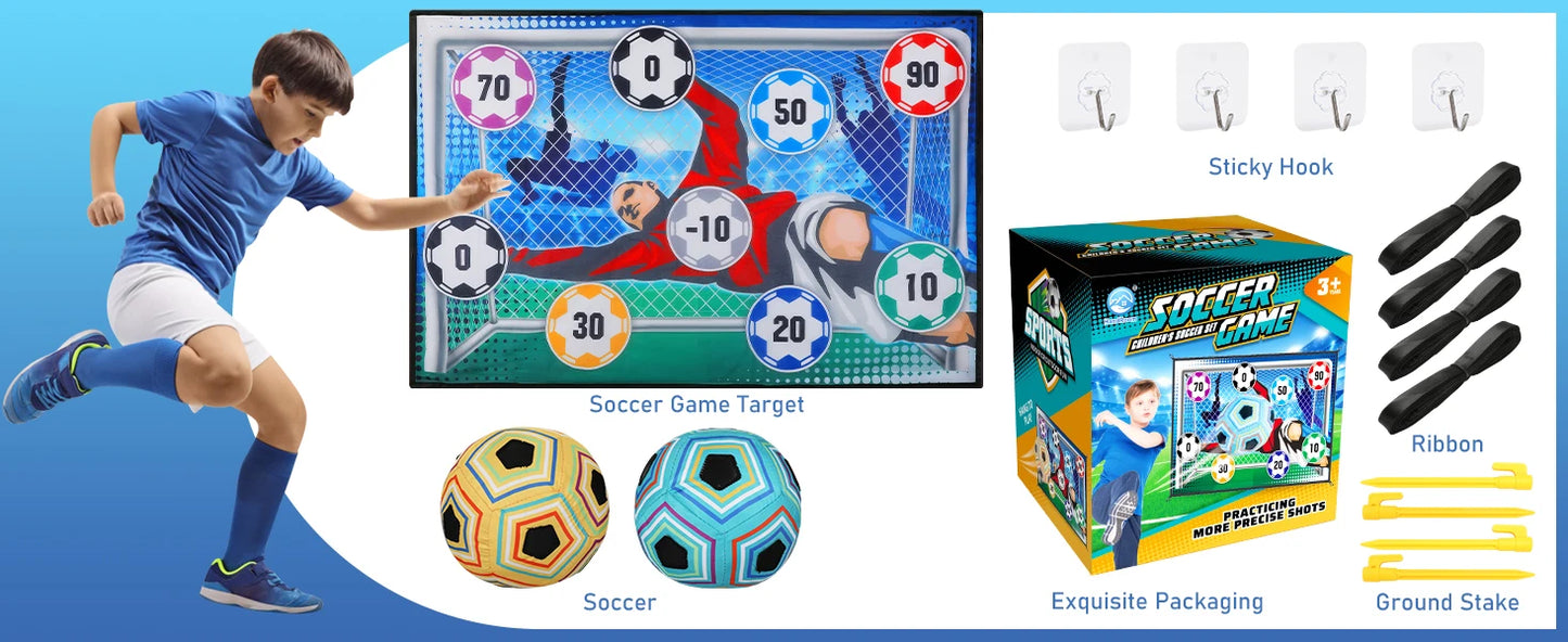 VATOS Football Game Set For Kids Indoor Outdoor Foldable