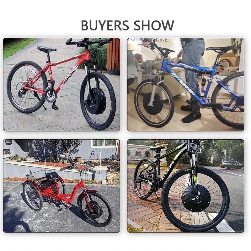 IMotor 3 Mountain Ebike Kit 36V Battery 350W Front Motor