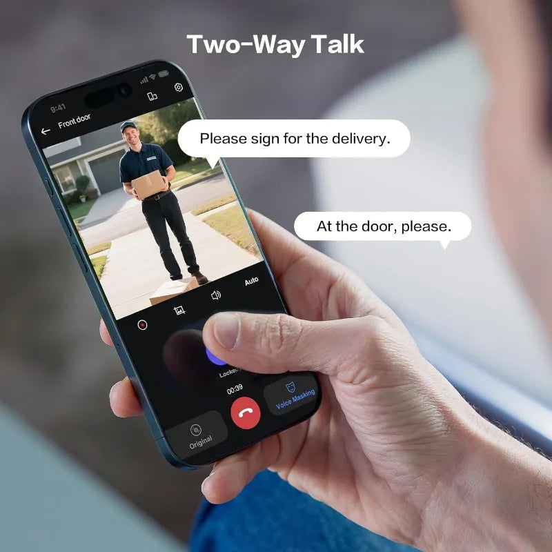 Veno Plus Palm Vein Smart Lock With 2K Camera Fingerprint