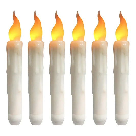 Floating LED Candles With Wand Remote Flameless Decor