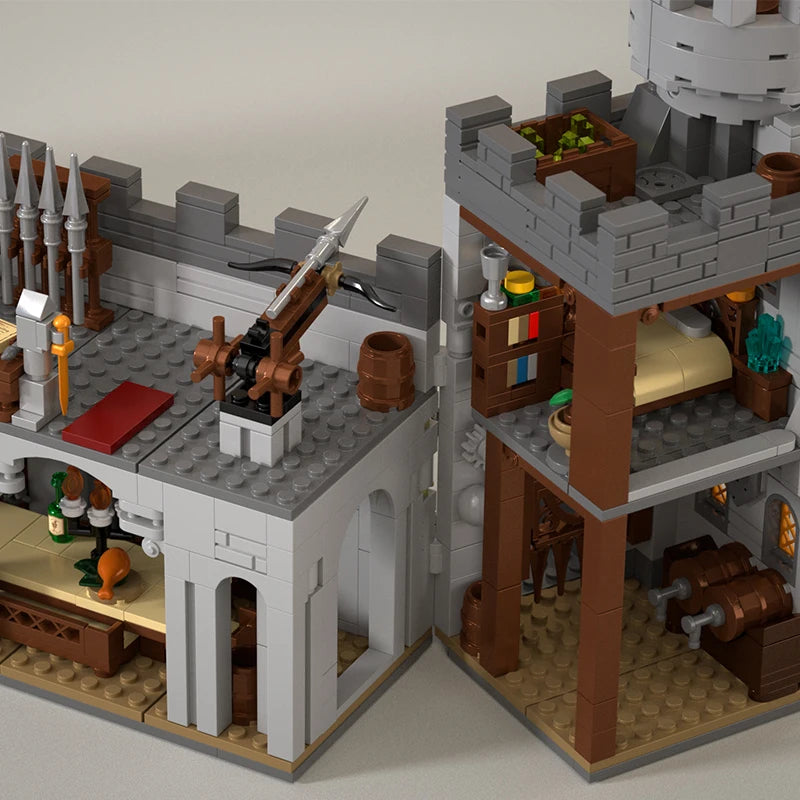 2484 Piece Sword Of Holy Spirit Castle Building Blocks Set For Christmas Gifts