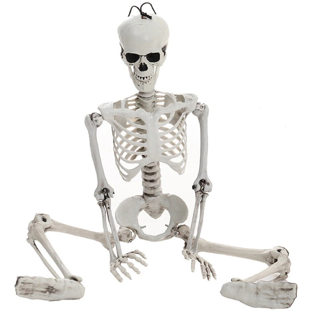 Life Size Haunted Skull Prop Hanging Decor For Halloween