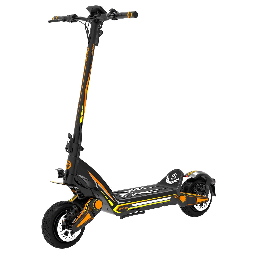 Dual Motor Electric Scooter 60V 4400W Hydraulic Brake Off Road 11 Inch Tires