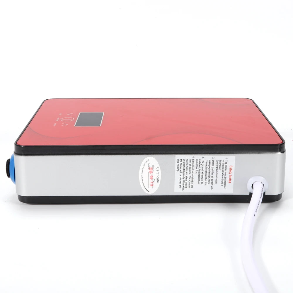 Mini Instant Electric Water Heater Tankless Shower Kit 220V