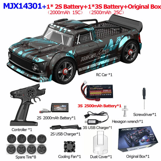 MJX Hyper Go RC Car 55kmh Brushless 4WD Off Road Toy