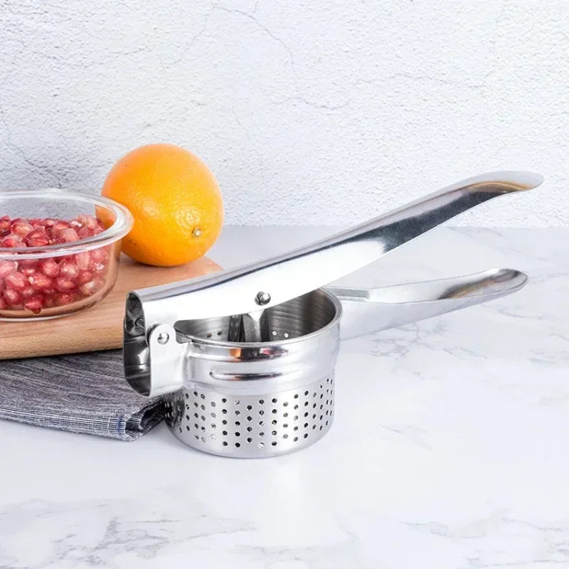 Stainless Steel Potato Masher Ricer Puree Press Kitchen Tool