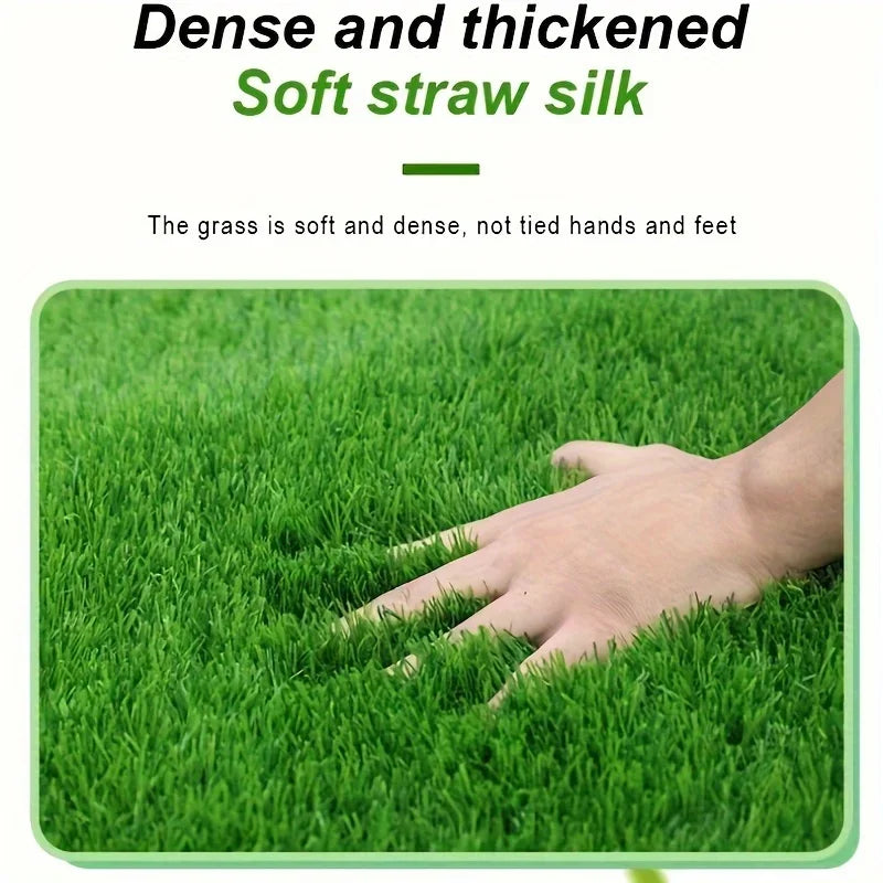 Washable Dog Grass Mat With Non Slip Backing For Training And Odor Control