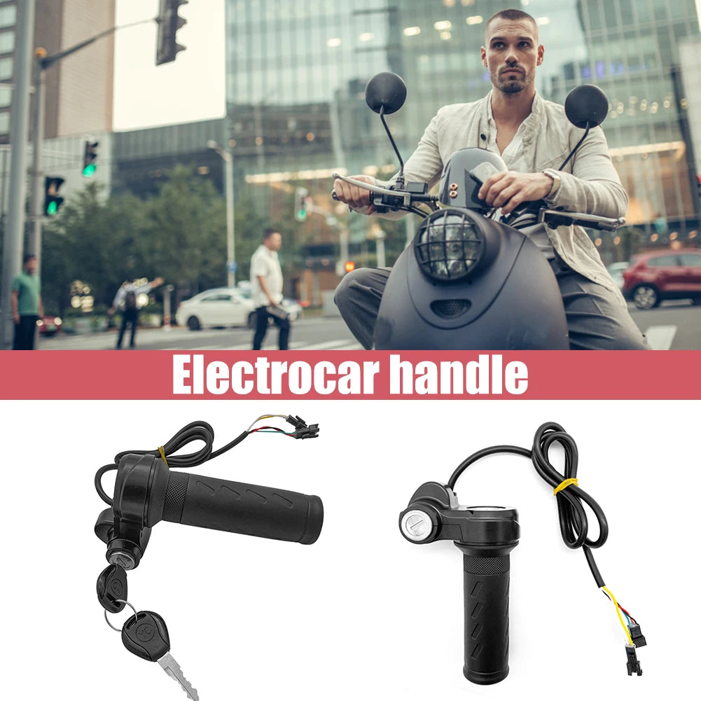 Electric Bike Scooter Twist Throttle Grip E Bike Handle
