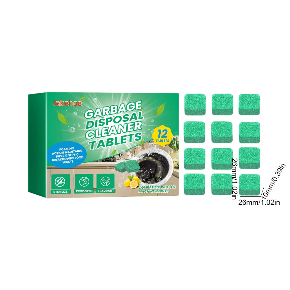 Garbage Disposal Cleaner Deodorizer Tablets Kitchen Sink