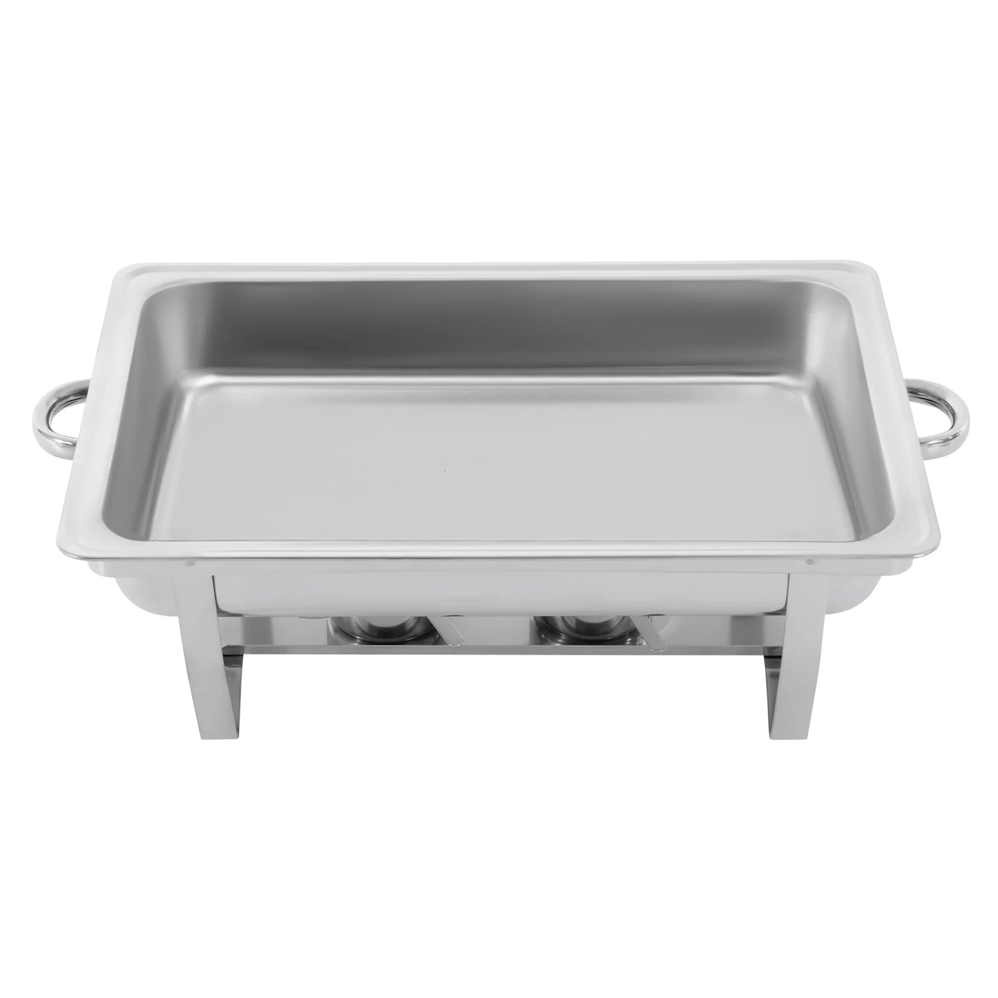 Chafing Dish Buffet Set 3 Grid Stainless Steel Rectangular Catering Warmer Set 63.5 x 35.5 x 32 cm