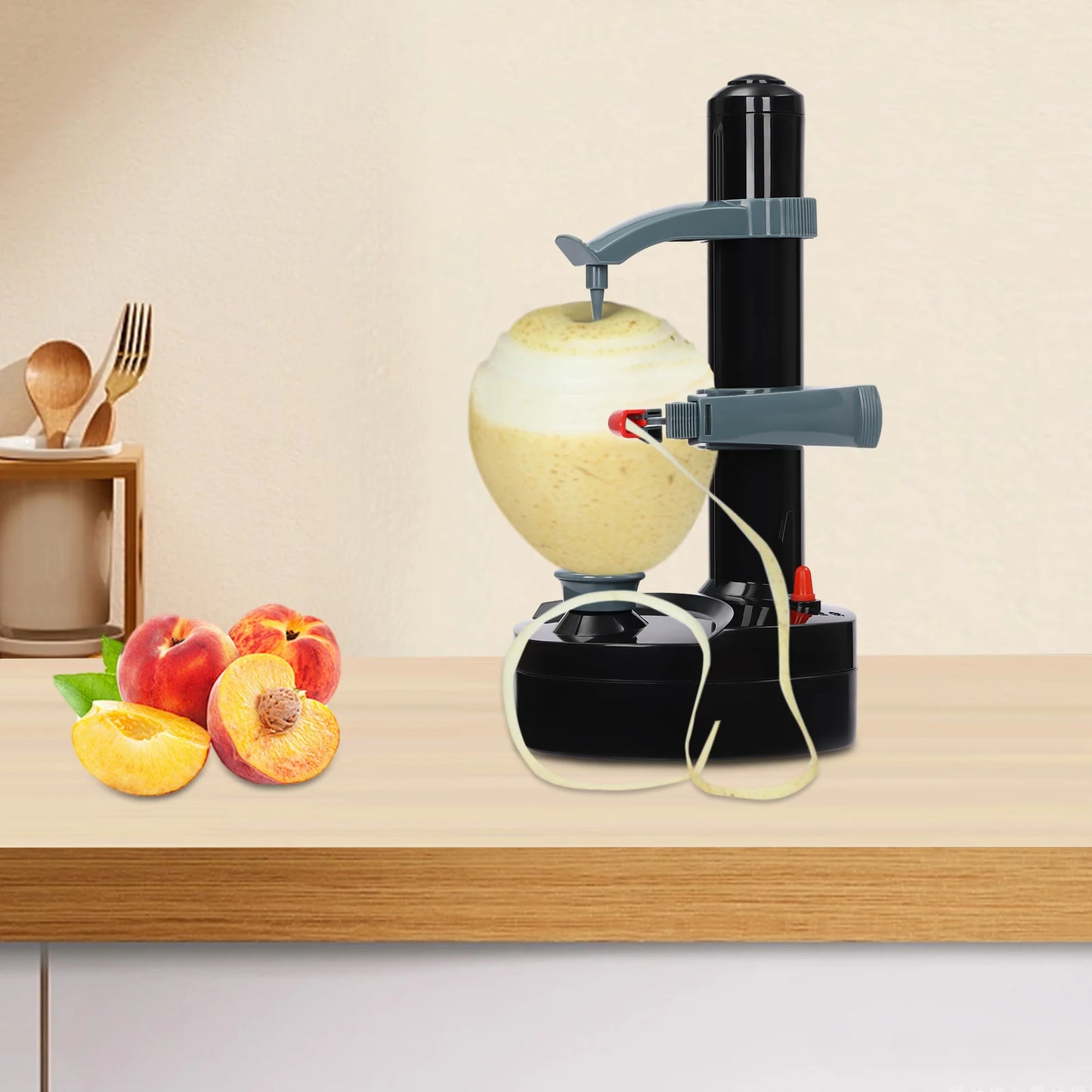 Electric Rotating Peeler For Vegetables Potatoes Carrots