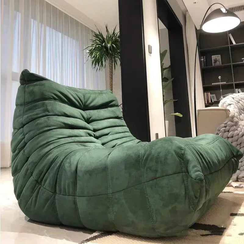 Modern Big Bean Bag Chair Memory Foam Floor Sofa Recliner
