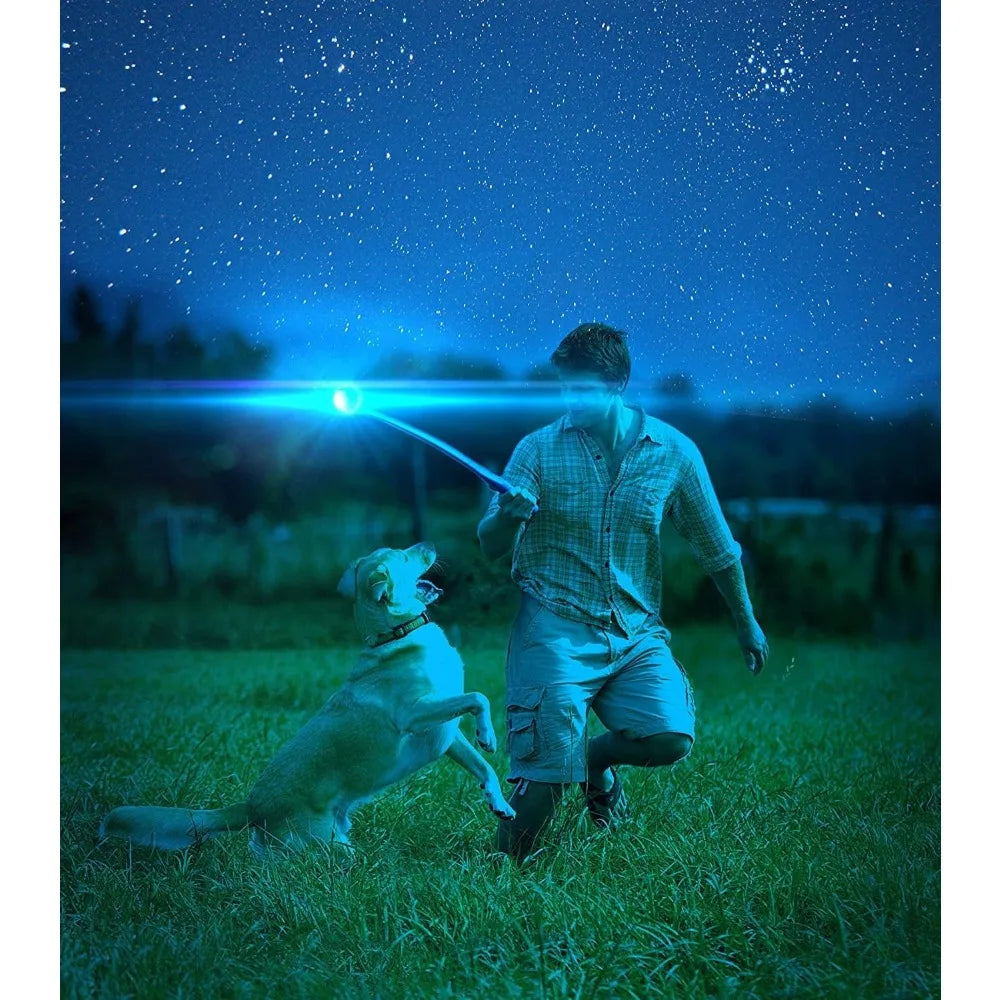 Chuckit Max Glow Ball Dog Toy For Nighttime Play Fun