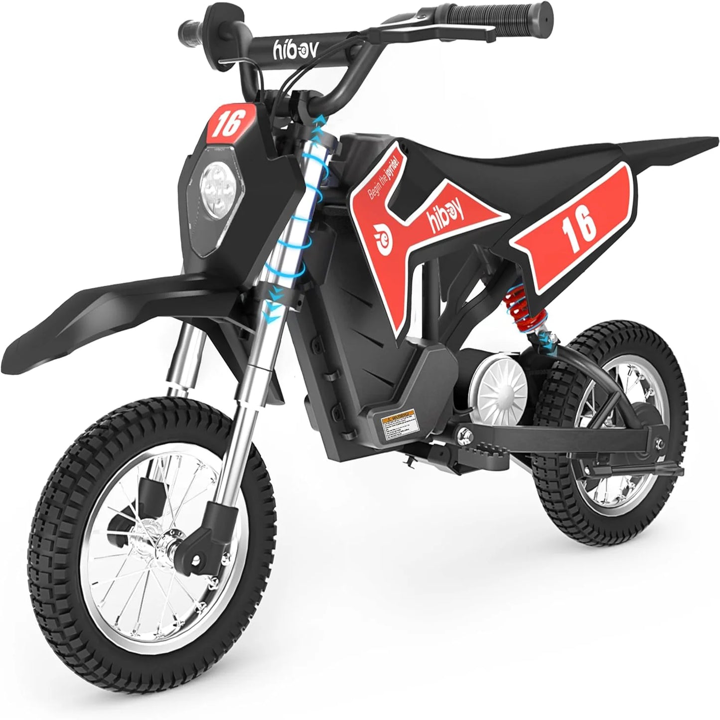 Hiboy 36V 300W Electric DirtBike ThreeSpeed For Kids 3To10
