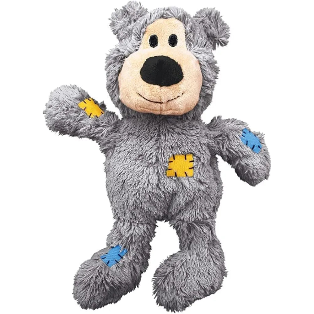 KONG Wild Knots Bears Durable Dog Toys Pack Of Two For Small And Medium Breeds