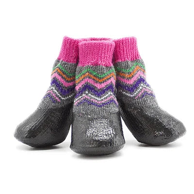Waterproof Dog Boots Non Slip Rain Snow Socks for Small Medium Large Dogs