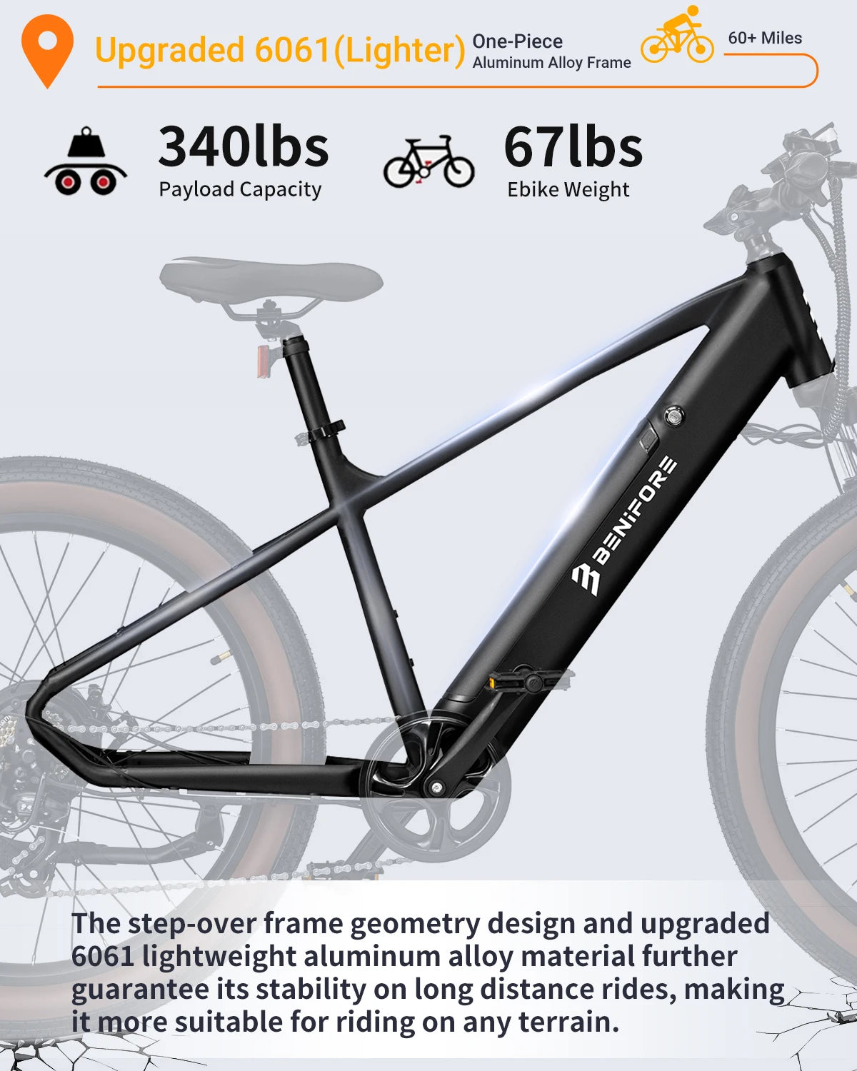 Luckeep C26 Adult E Bike 750W 48V 15Ah Removable Battery