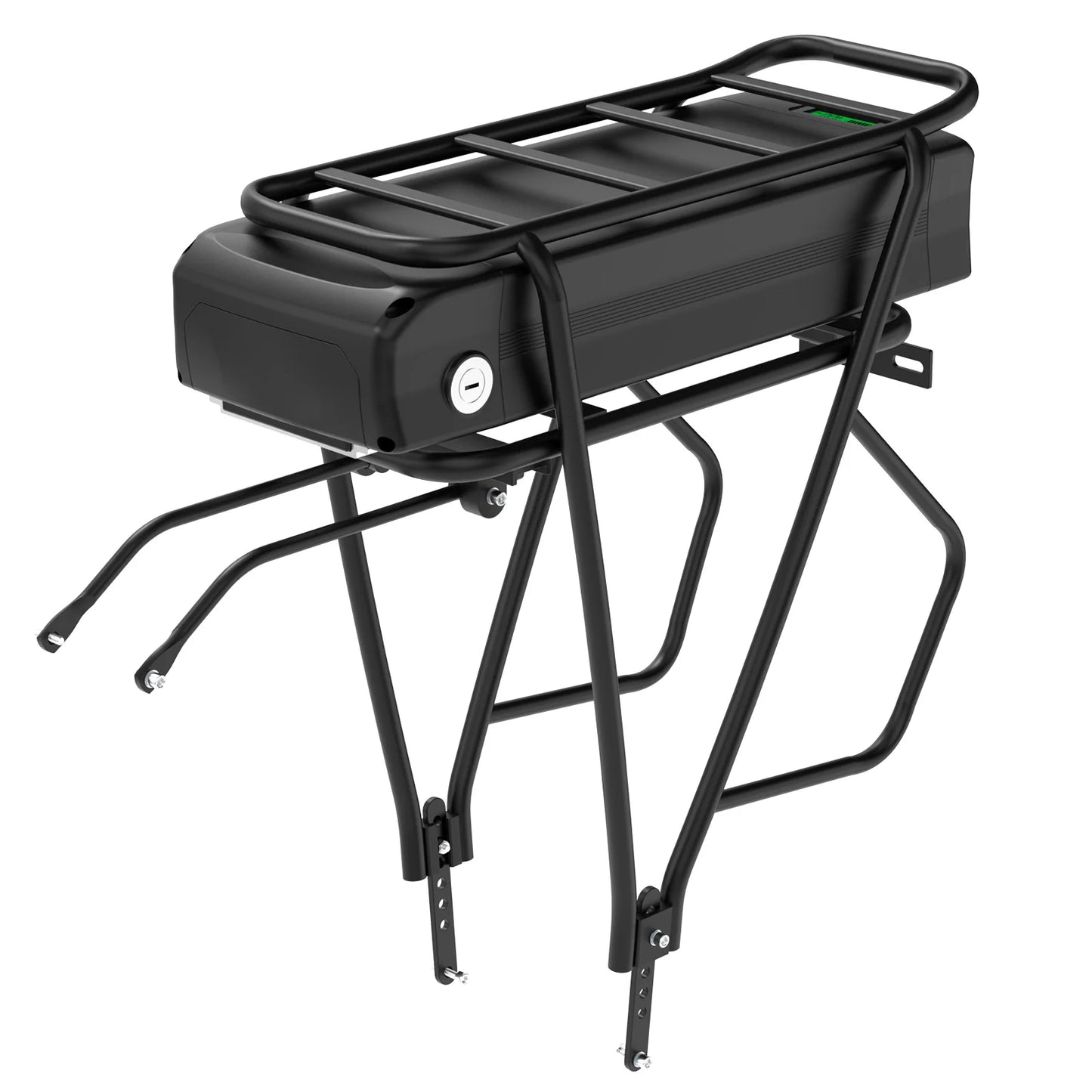 EU Stock Rear Rack Ebike Battery Li Ion 21700 Pack 36V 48V