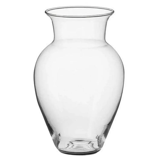 10.5 Inch Glass Spring Valley Floral Vase Home Office Decor Wedding Gift Elegant Design Floral Pattern