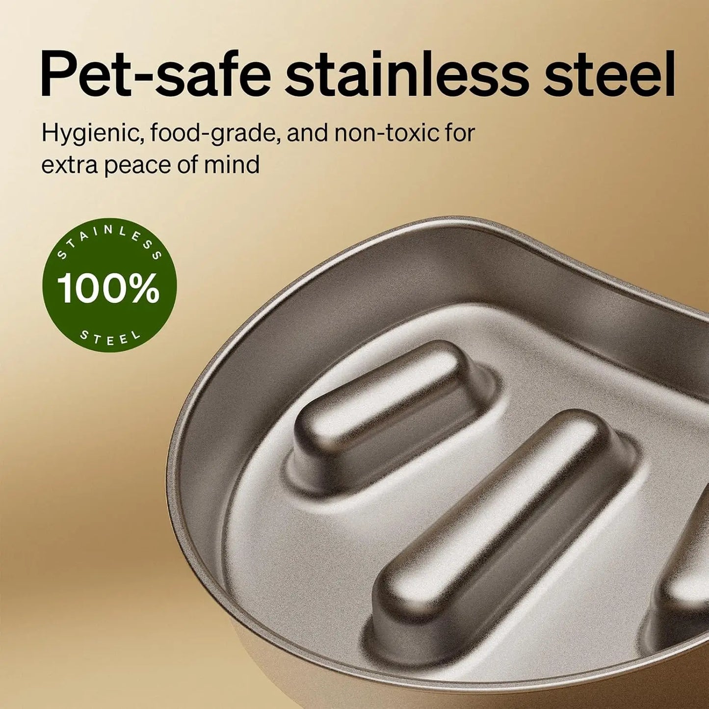 Automatic Pet Feeder With Camera 1080P HD Night Vision Slow Feed Bowl WiFi Audio