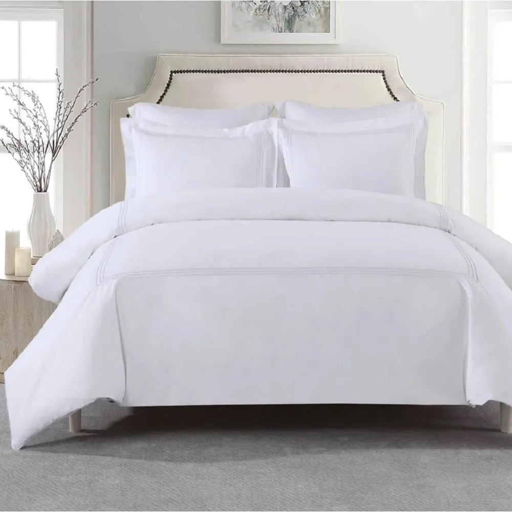 King 4 Piece Comforter Set With Pillow Shams Duvet Insert