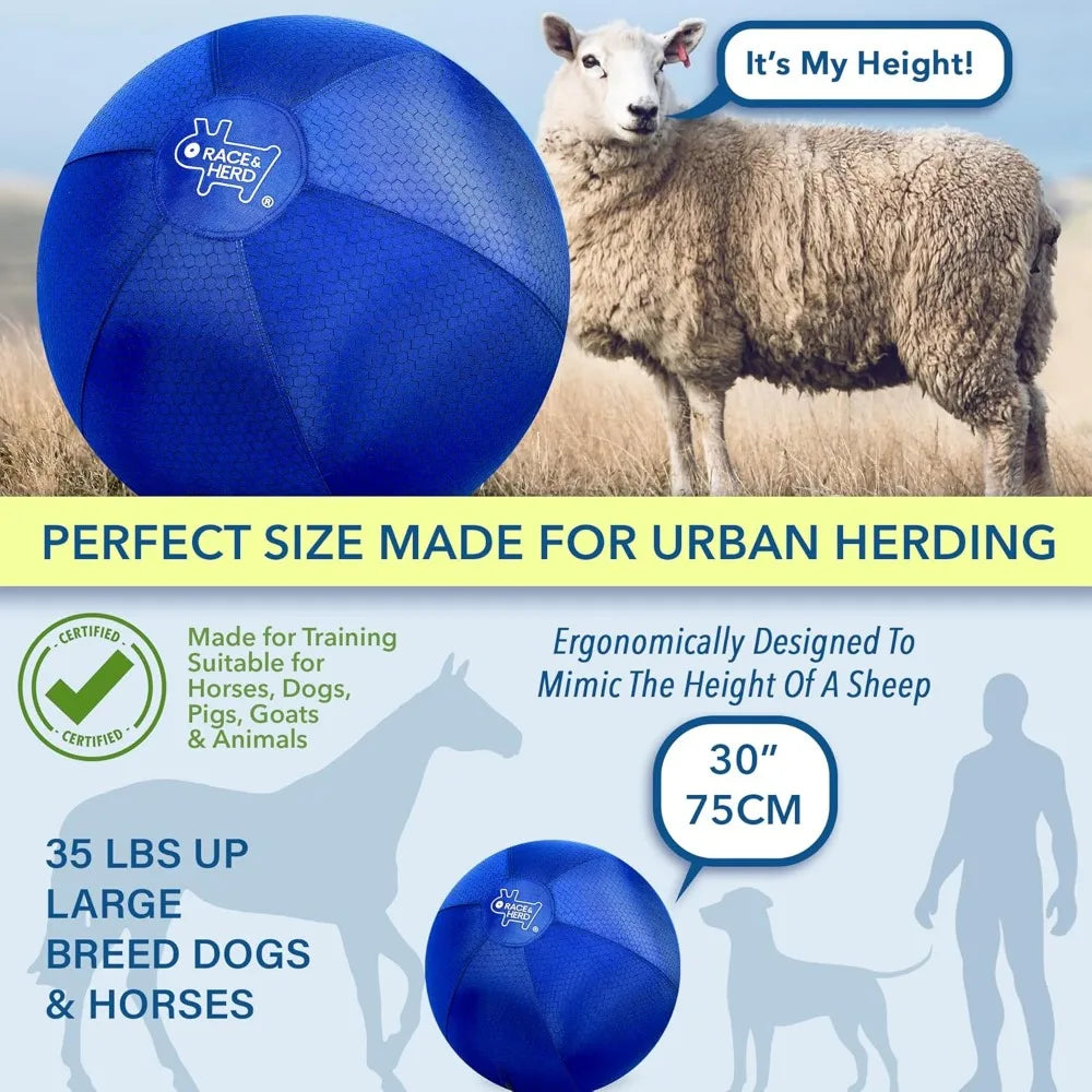Race And Herding Ball 30 Inch For Australian Shepherds