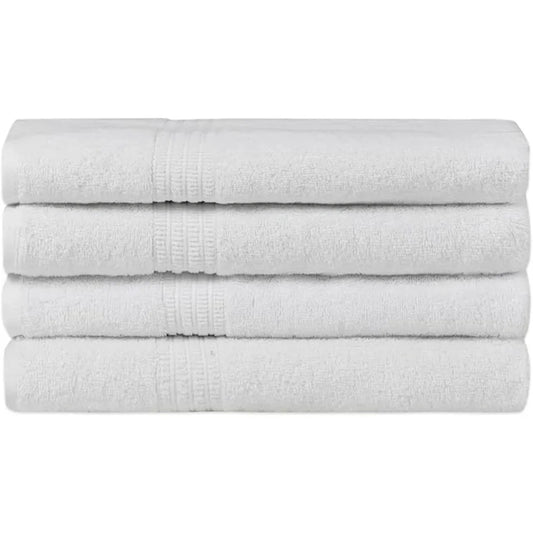 Four Piece Luxury Bath Towel Set Organic Cotton 500GSM