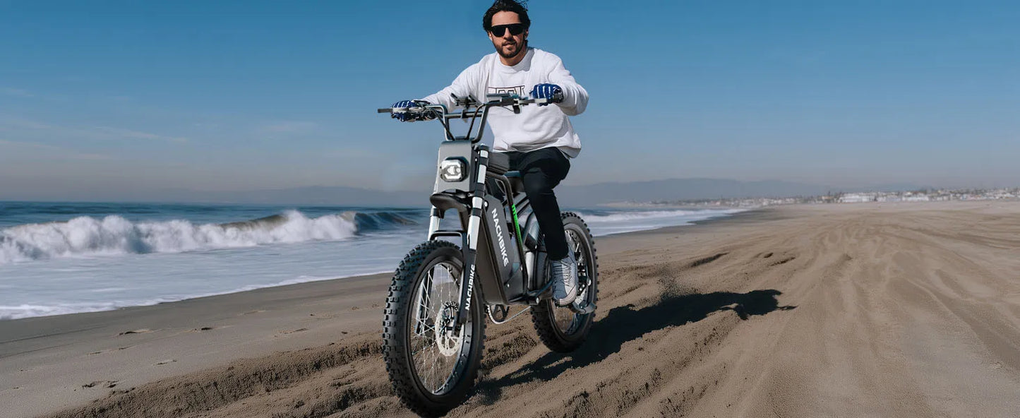 Electric Dirt Bike 4000 6kW 60V 25Ah Dual Hydraulic Brakes