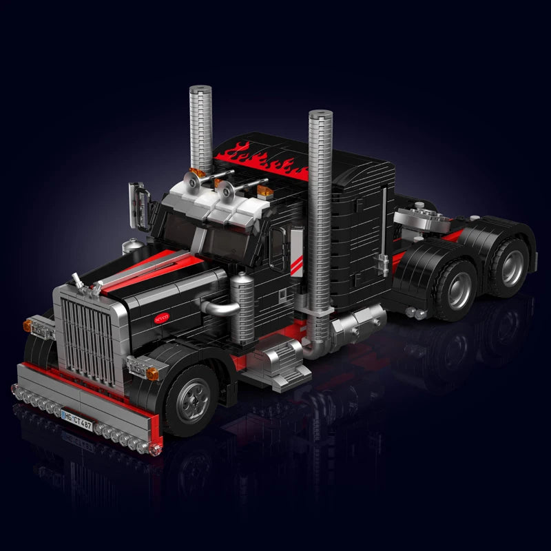 Mould King 10037 The American Truck Building Block Set Compatible With Lego