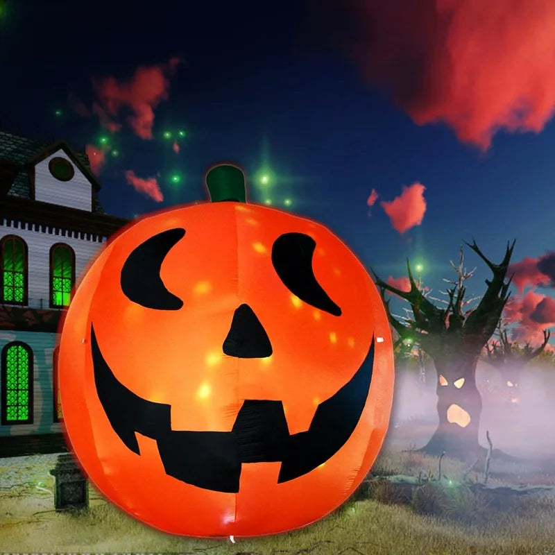 10 Feet Halloween Inflatable Giant Pumpkin With LEDs