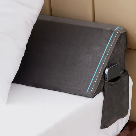 King Wedge Pillow Headboard 76x10x6 Bed Wedge Pillow Foam Headboard Pillow Bed Gap Filler