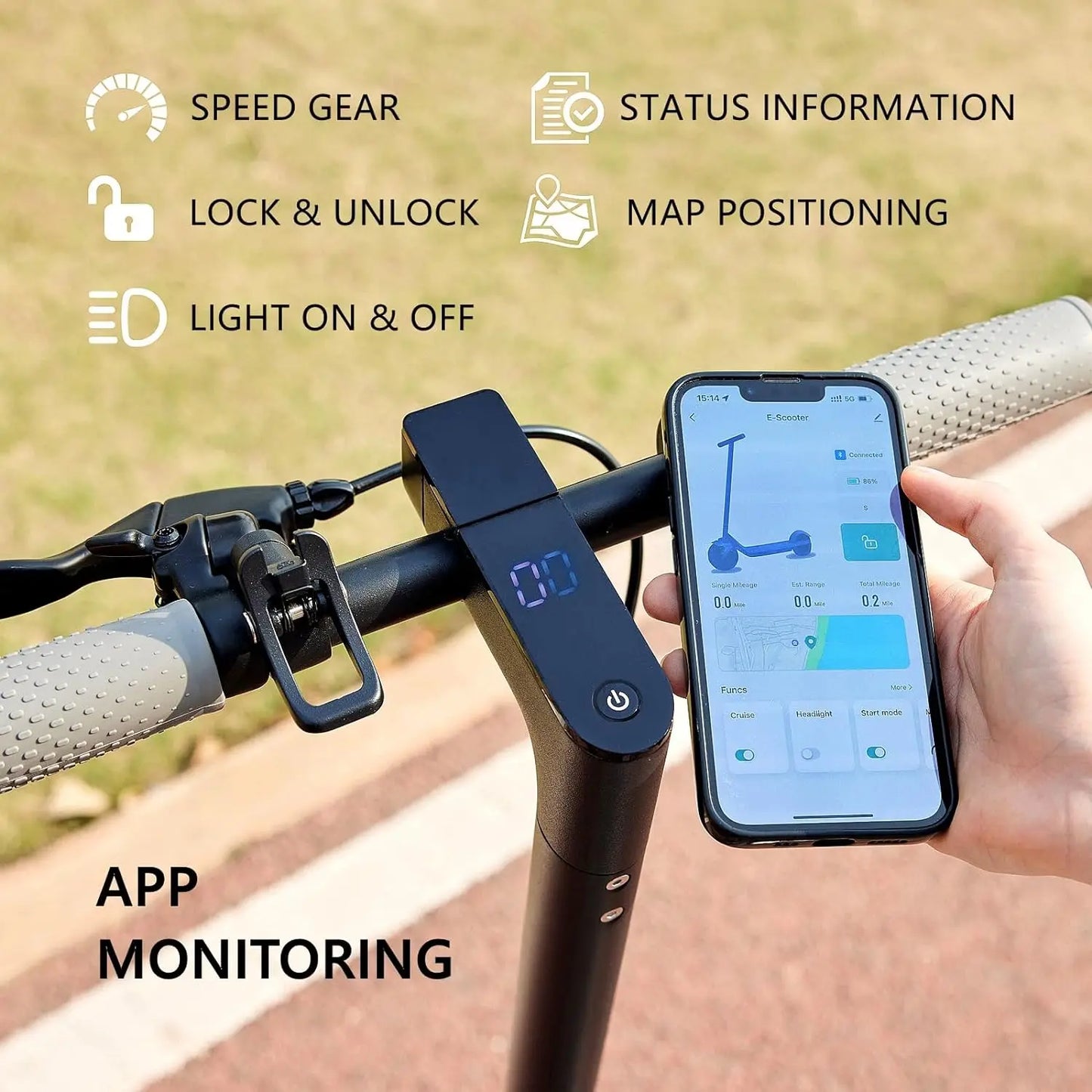 G5.0 Electric Scooter 36V 10.5Ah Battery Foldable 21 Miles