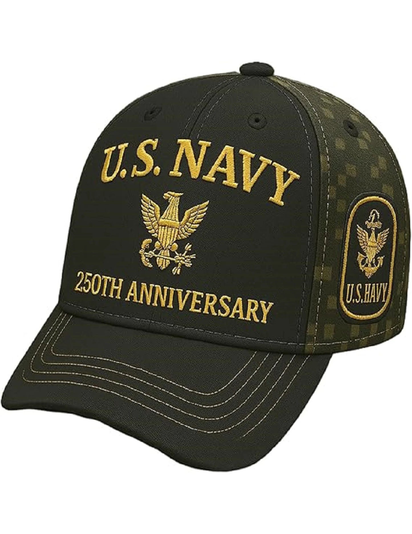 Unisex Baseball Cap Cartoon Embroidery Alligator Alcatraz Marine Corps 250th
