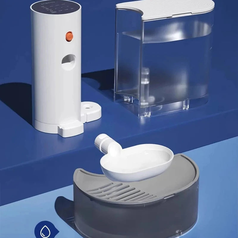 Rechargeable Cat Water Dispenser With Running Water