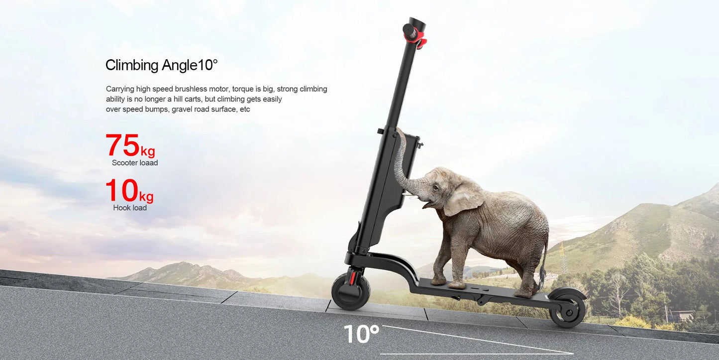 HX Foldable Electric Scooter 350W 25kmh 36V For Adults