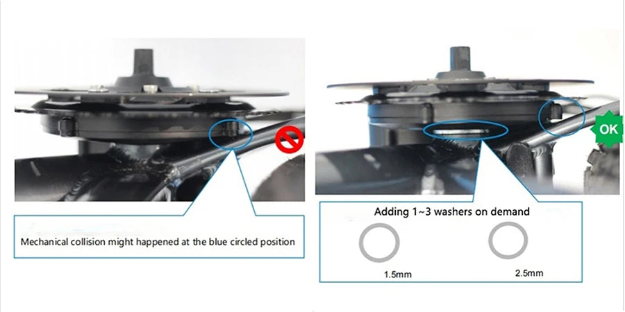 Tongsheng Mid Drive 52V 500W TSDZ2B E Bike Conversion Kit